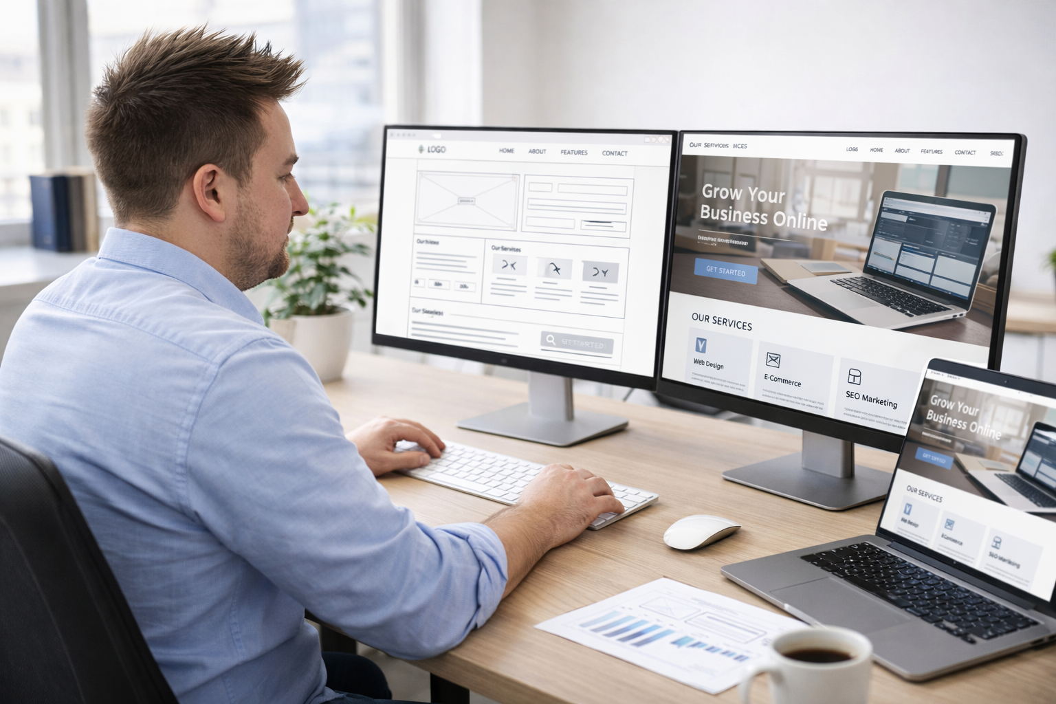 Cum să Creezi un Site Web Profesional în 2026